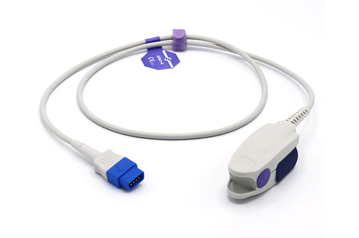 Sino-K Mindray SPO2 Sensor - Masimo Tech Finger Clip 24.8m 12 Pins CE/FDA Certified Sino-K Mindray SPO2 Sensor - Masimo Tech Finger Clip 24.8m 12 Pins CE/FDA Certified